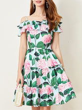 Robe courte fleurie Jenna